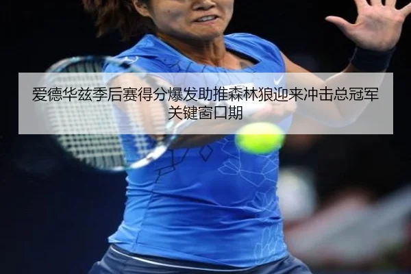 爱德华兹季后赛得分爆发助推森林狼迎来冲击总冠军关键窗口期
