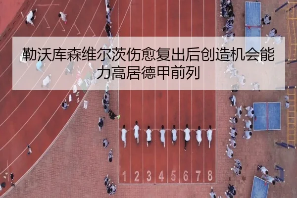 勒沃库森维尔茨伤愈复出后创造机会能力高居德甲前列